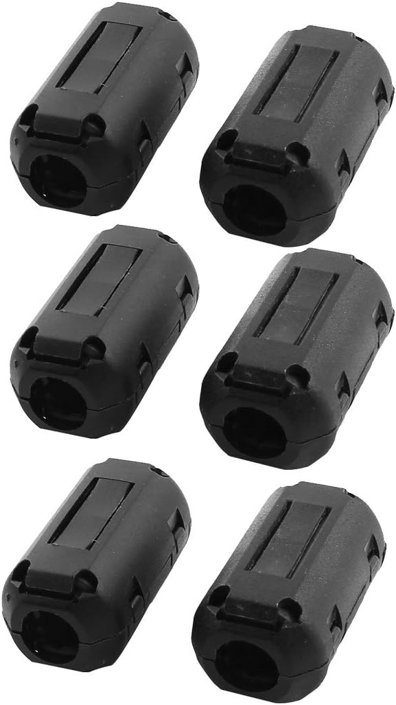 uxcell 6Pcs 9mm Dia USB Cable Noise Suppressor