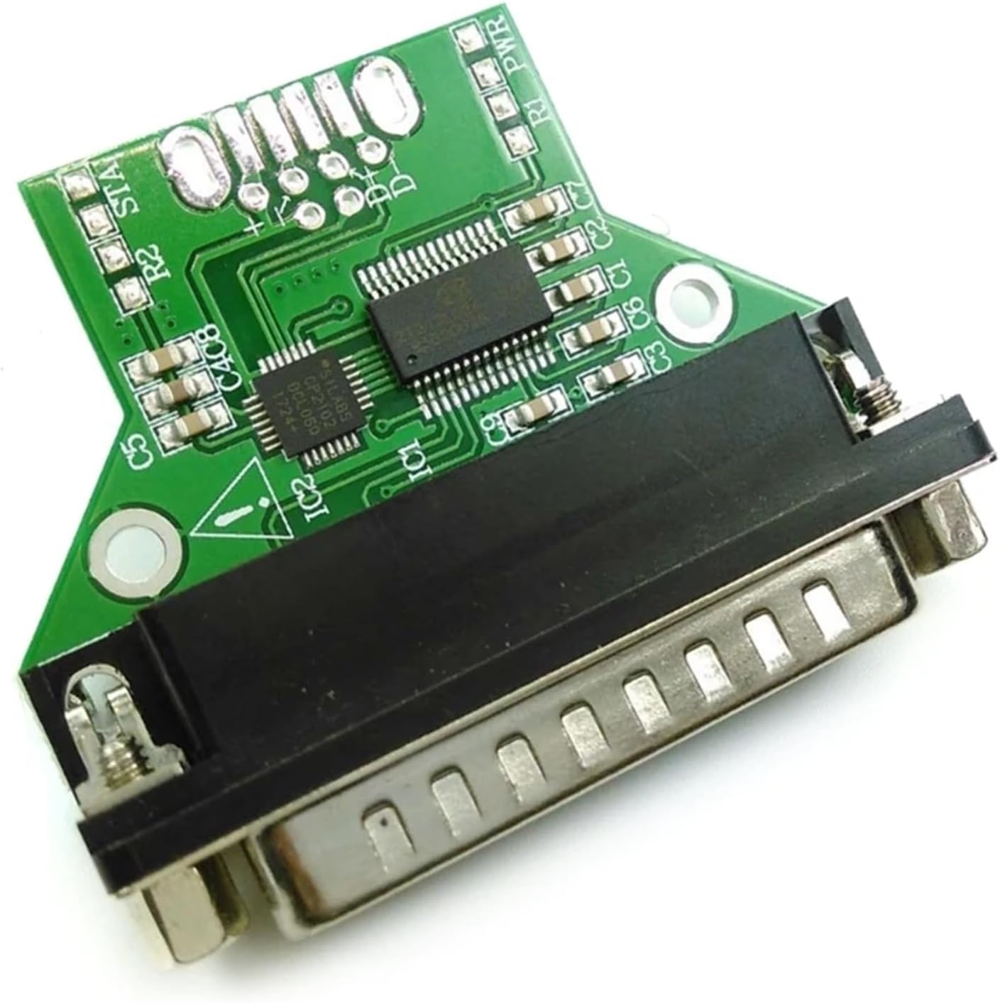 USB to DB25 25Pin RS232 Connector Cable for Vintaged Printing Devices and Industrial Equipment Fast Speed Transfer