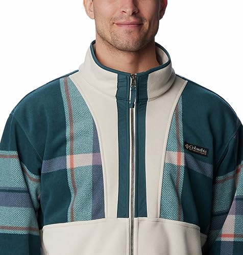 Image of Columbia Men Backbowl Remastered Fleece Hiking and Trekking Pullover