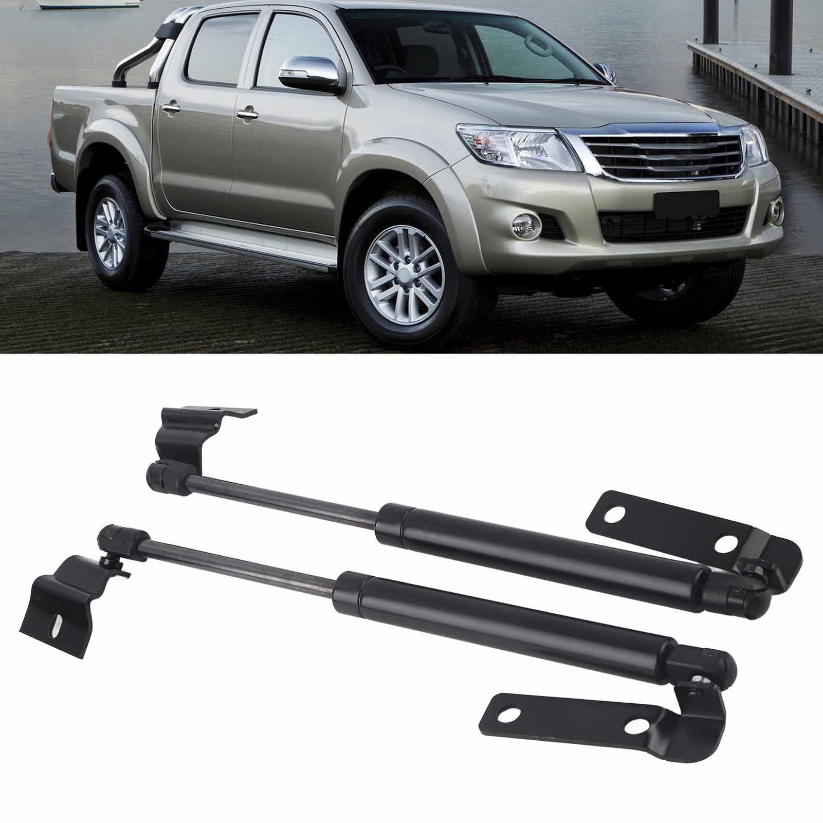 Lot de 2 vérins à gaz pour capot avant en acier carbone pour Vigo Sr5 2005-2014