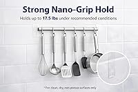 Vista 3 de Paquete de 5 cintas de montaje reutilizables de doble cara Nano-Grip de 50 pies (10 pies por rollo)