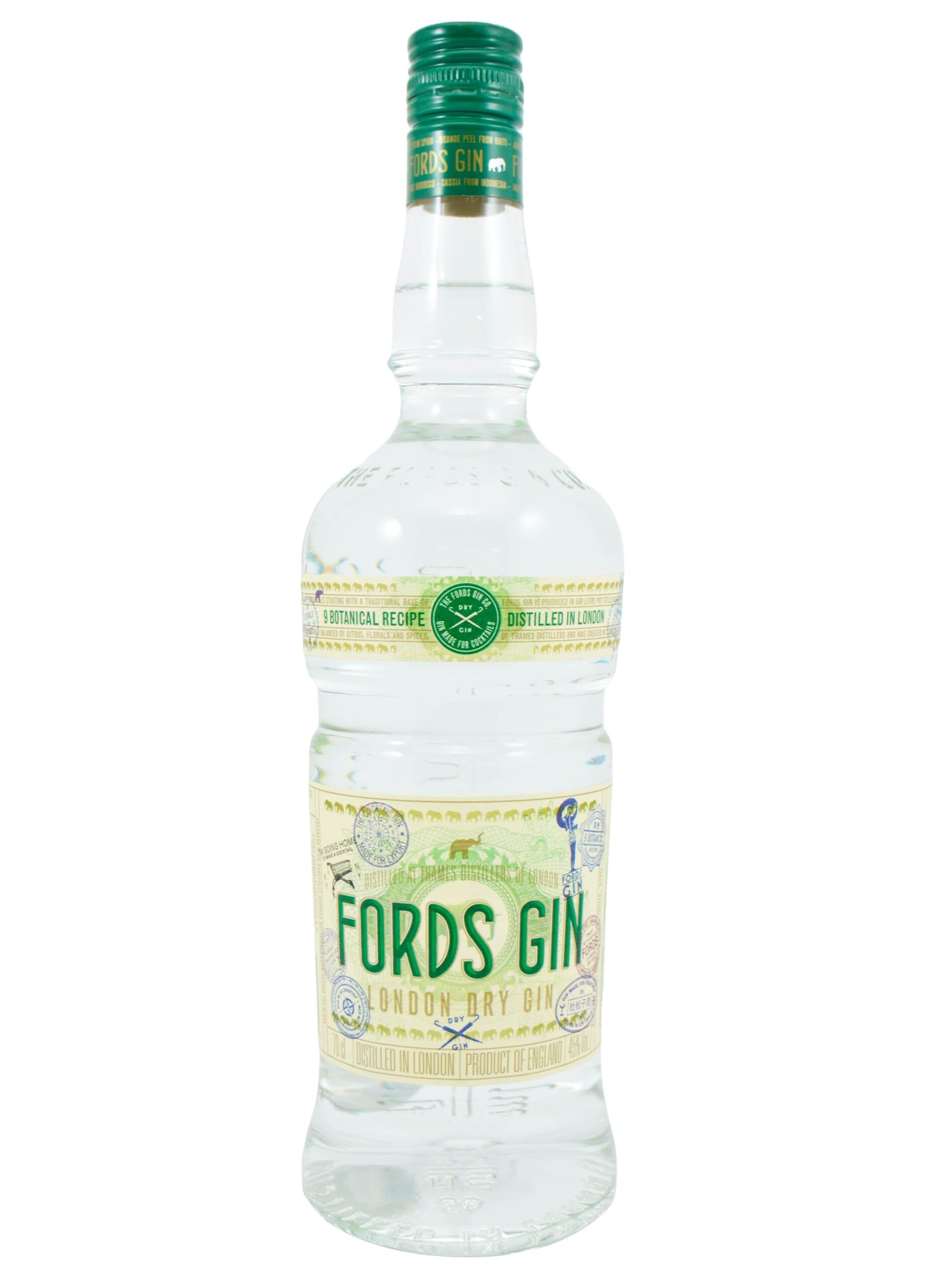 Fords Gin Award Winning London Dry Gin, 70 cl