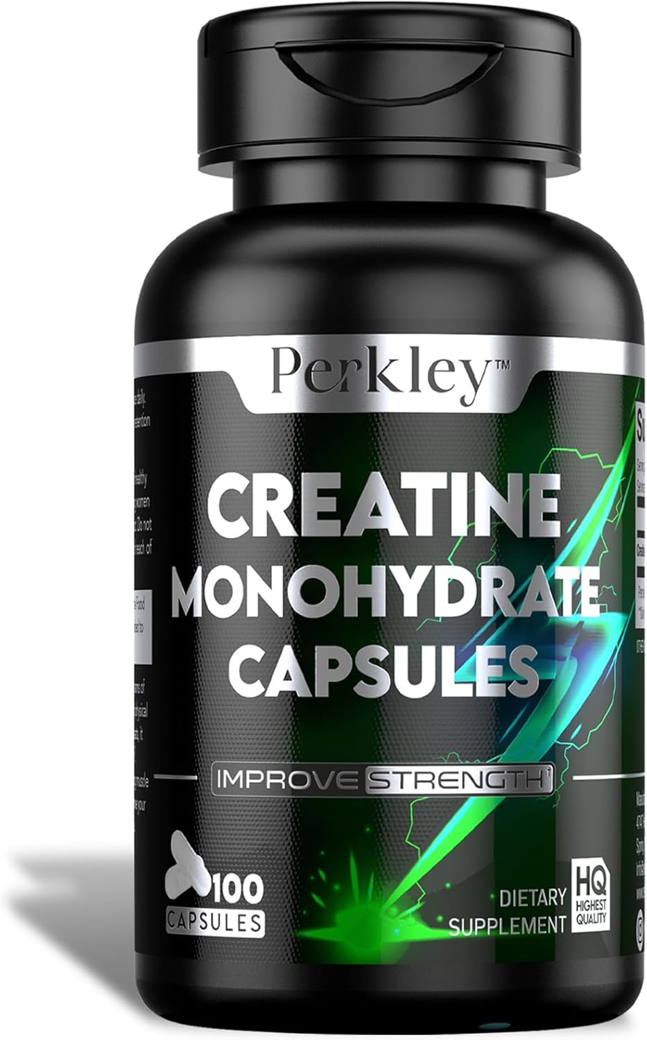 Perkley™ Creatine Monohydrate Capsules,100 Count (50