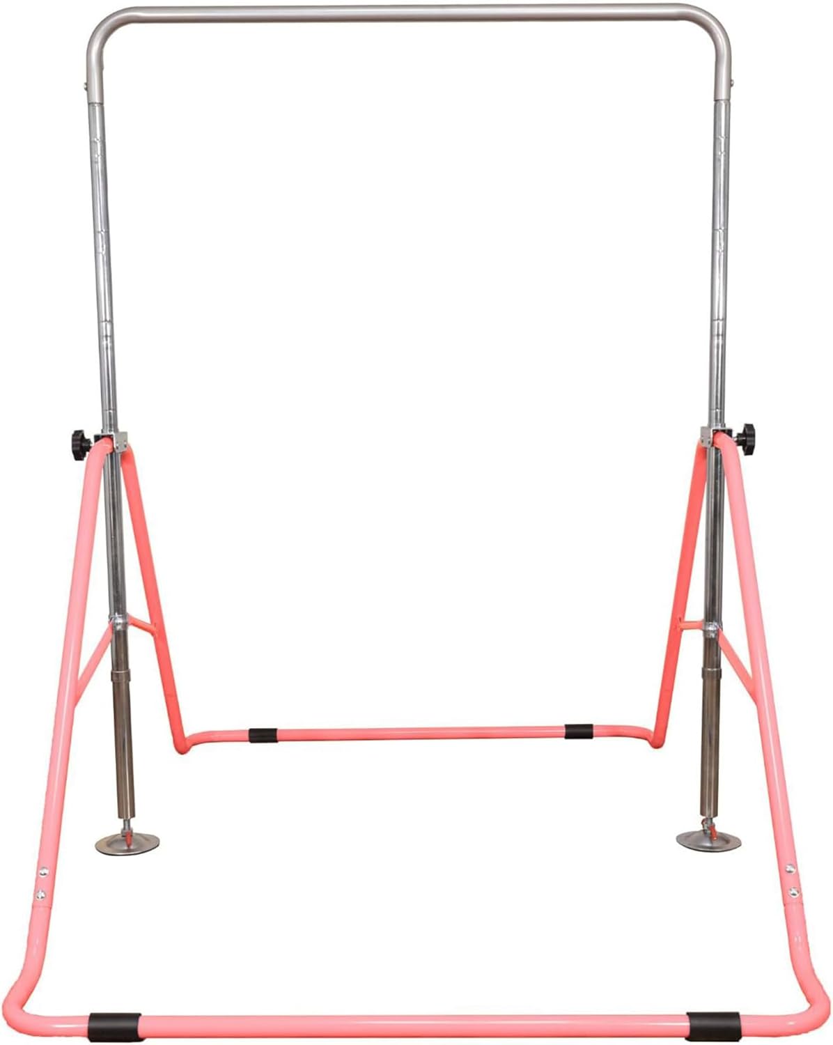 Fitvids Gymnastics Bar for Kids Height Adjustable Horizontal Kip Bar Folding Gymnastics Junior Training Bar