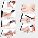 VORLA Stainless Steel Professional Manicure Set Nail Cutter For Women Nail Scissors Luxury Grooming Kit Manicure Pedicure Kit For Women & MeN (24 in 1 Manicure) gallery image