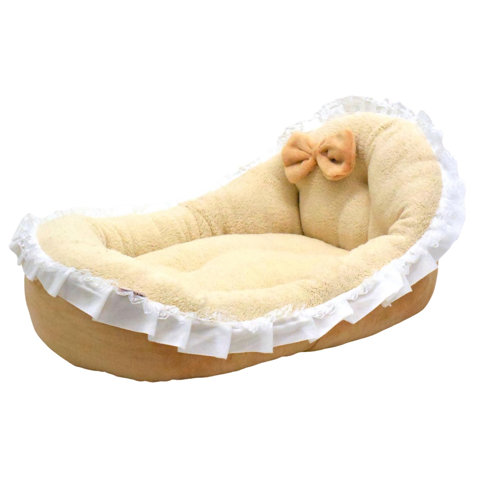 Amazon | STYRIA ふりふりラブリー ペットベッド 犬 猫 ベッド 洗える  