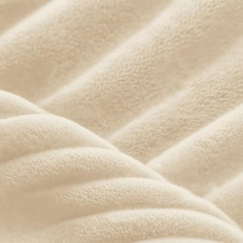 Miniatura 8 de COMHOMA Sofá modular modular de 105 pulgadas con asiento profundo, sofá tapizado en forma de L, brazos anchos, tela de pana de alta densidad,