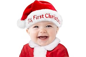 Festive Baby Santa Hat: A Christmas Charm for Your Little One
