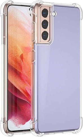 Zore Galaxy ile uyumlu S21 Plus Kılıf Nitro Anti Shock Silikon Renksiz
