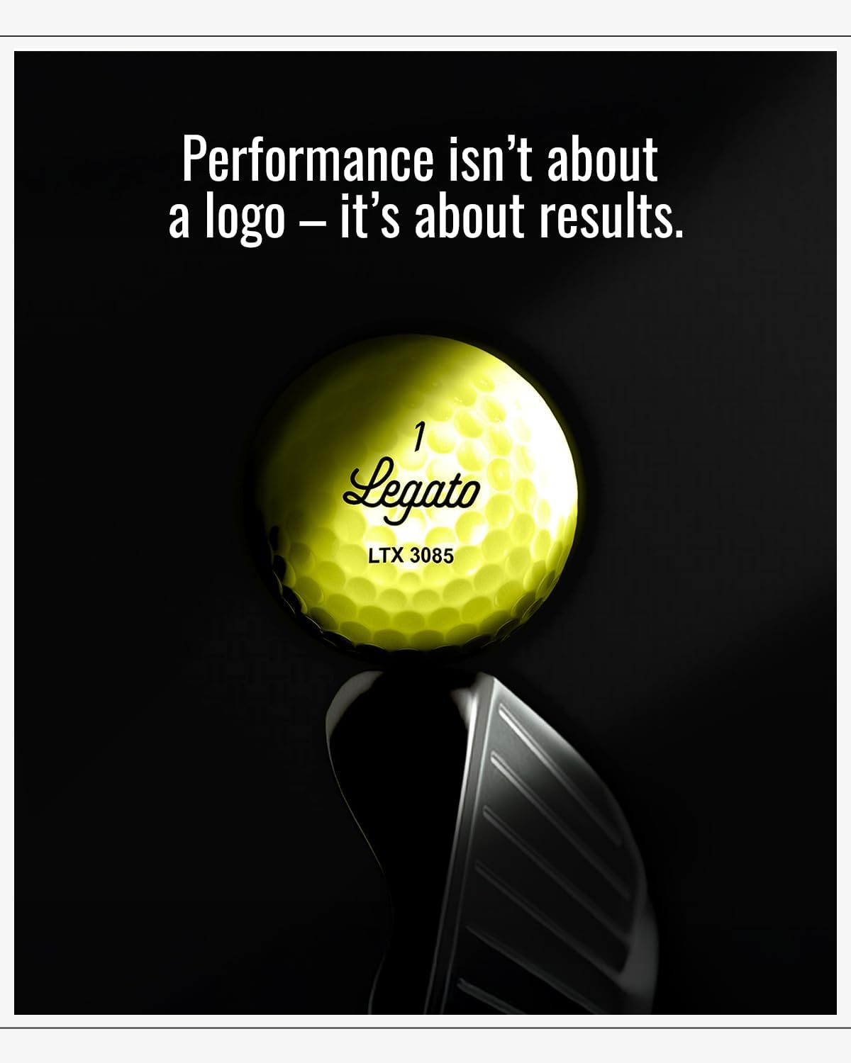 Legato Golf Balls LTX3085 | Maximized Distance with Soft Feel | 3 Piece | Urethane Cover | 85 Compression