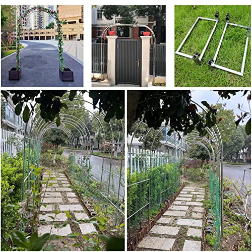 Arche à rosiers 2m treillis extérieur résistant plantes grimpantes - 4