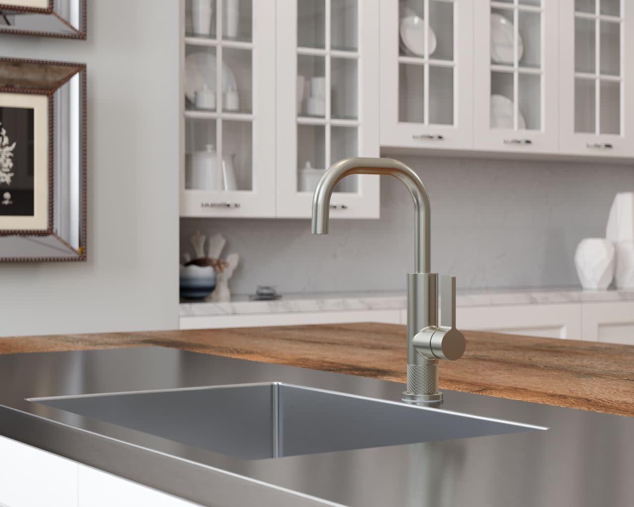 Pfister GT72-MT Montay 1.8 GPM Single Hole Bar Faucet - Brushed Gold
