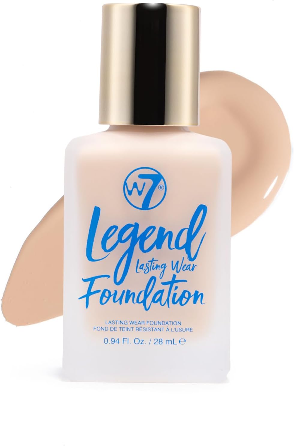 Legend Foundation - Creamy Liquid Foundation for Poreless, Semi-Matte Medium Coverage - 28ml (Buff)