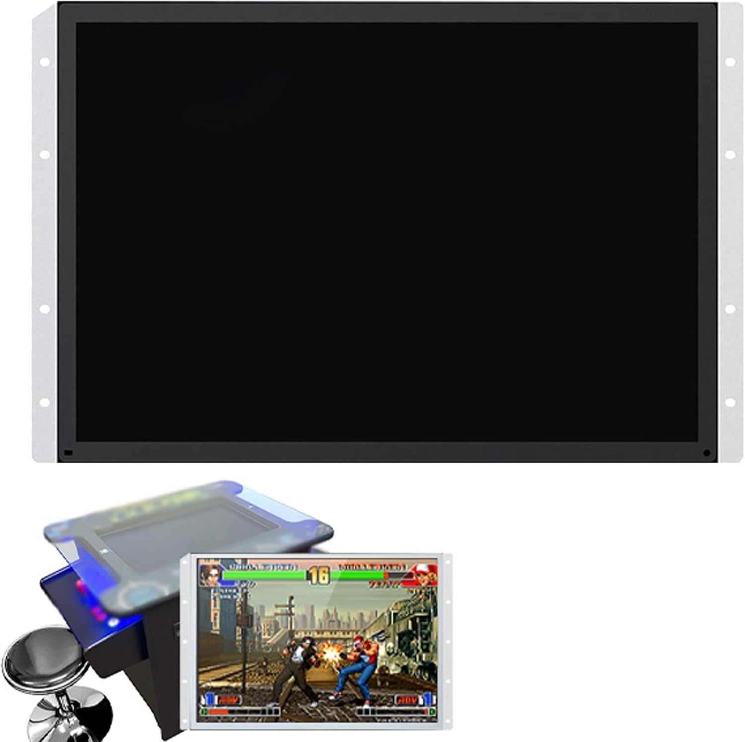 UNICO 26-inch Arcade Monitor - 4:3 LCD Replacement For Classic Gaming Cabinets