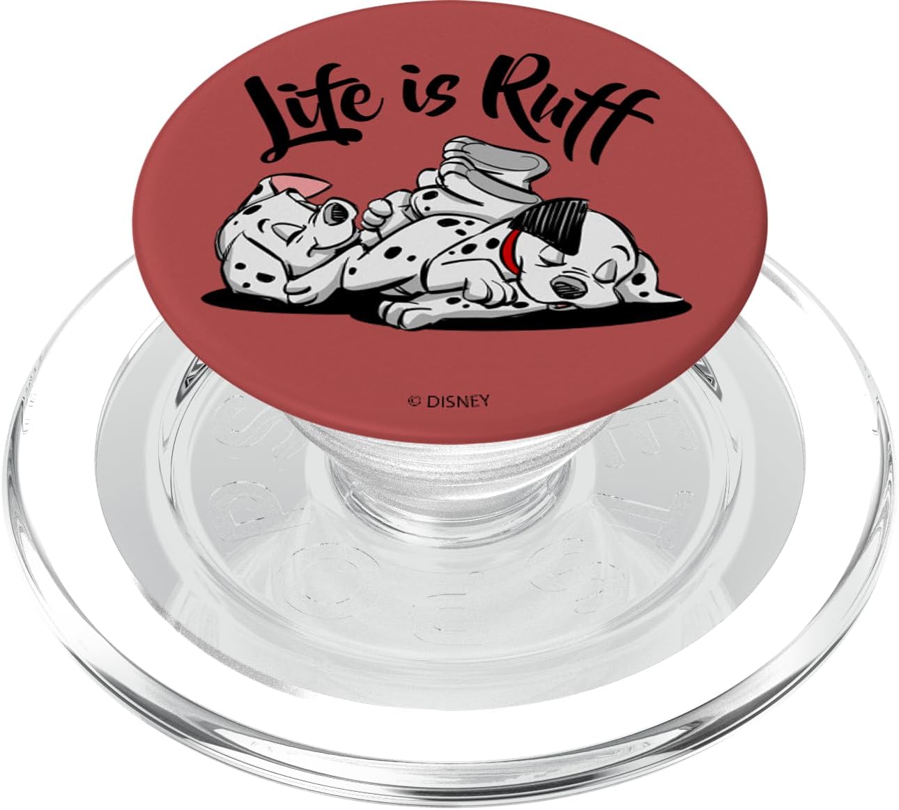 Disney 101 Dalmatians Life Is Ruff PopSockets MagSafe PopGrip for iPhone