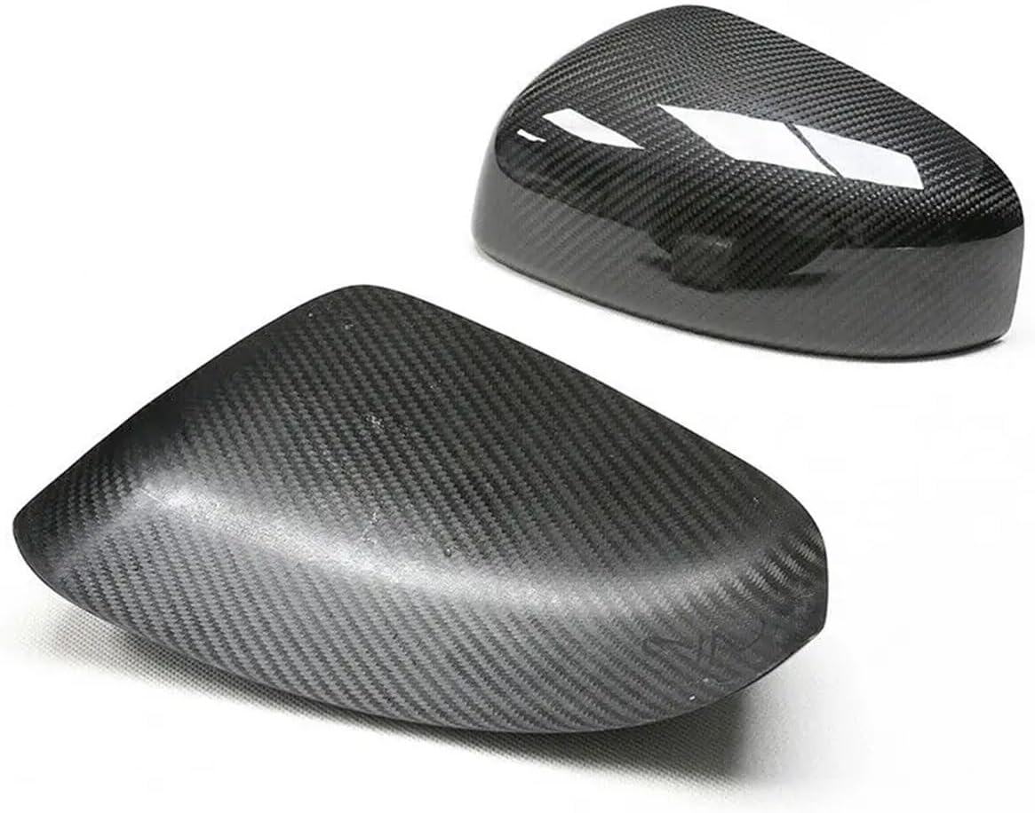 Compatible with Nissan 370Z Z34 2009-2020 Front Bumper Side Air Vent Duct Intake Cover Carbon Fiber Car Engine Bonnet Hood Scoop Outlet Trim(2PCS-Type A)