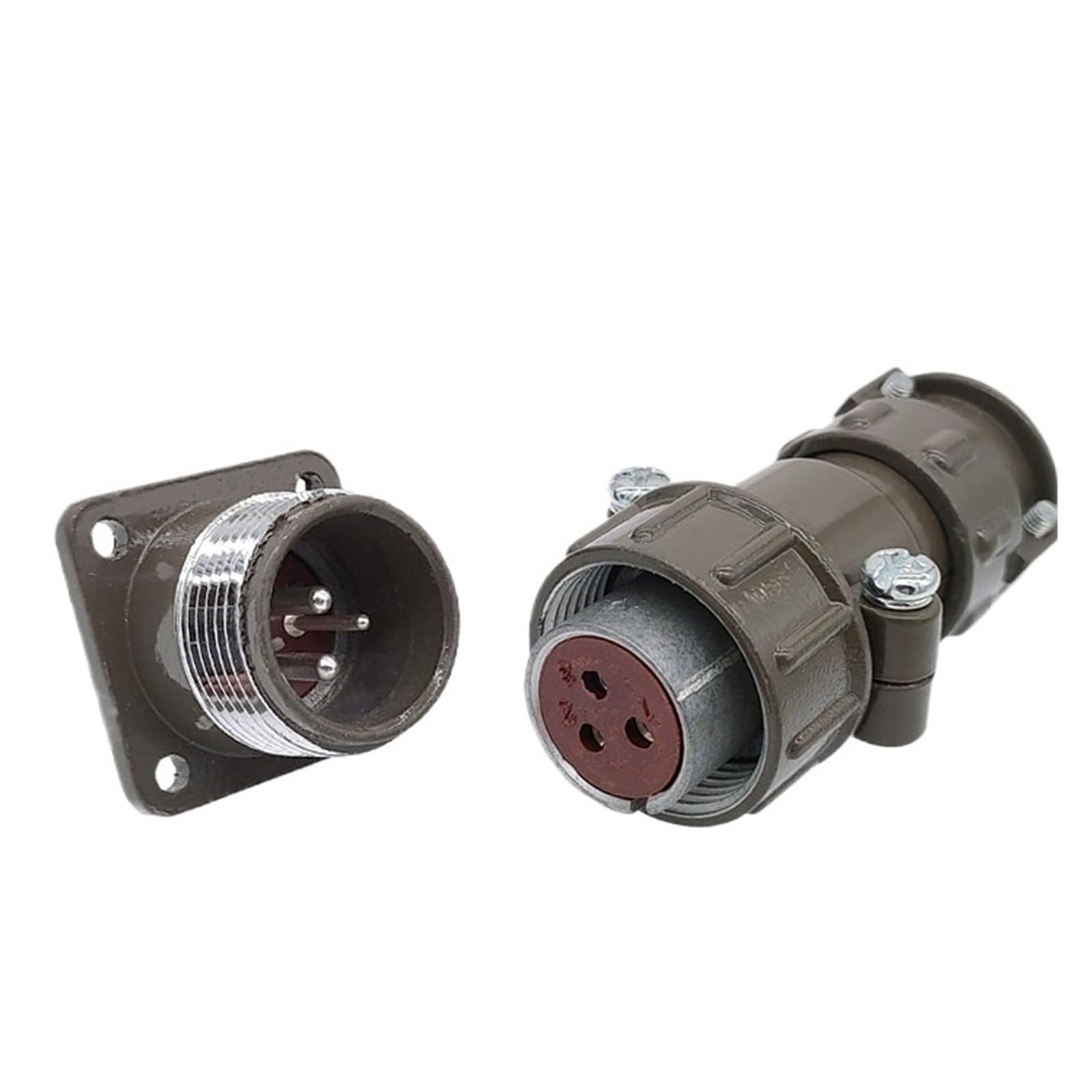 Enchufe P20 de 20 mm con conexión segura hembra y macho para evitar cortes