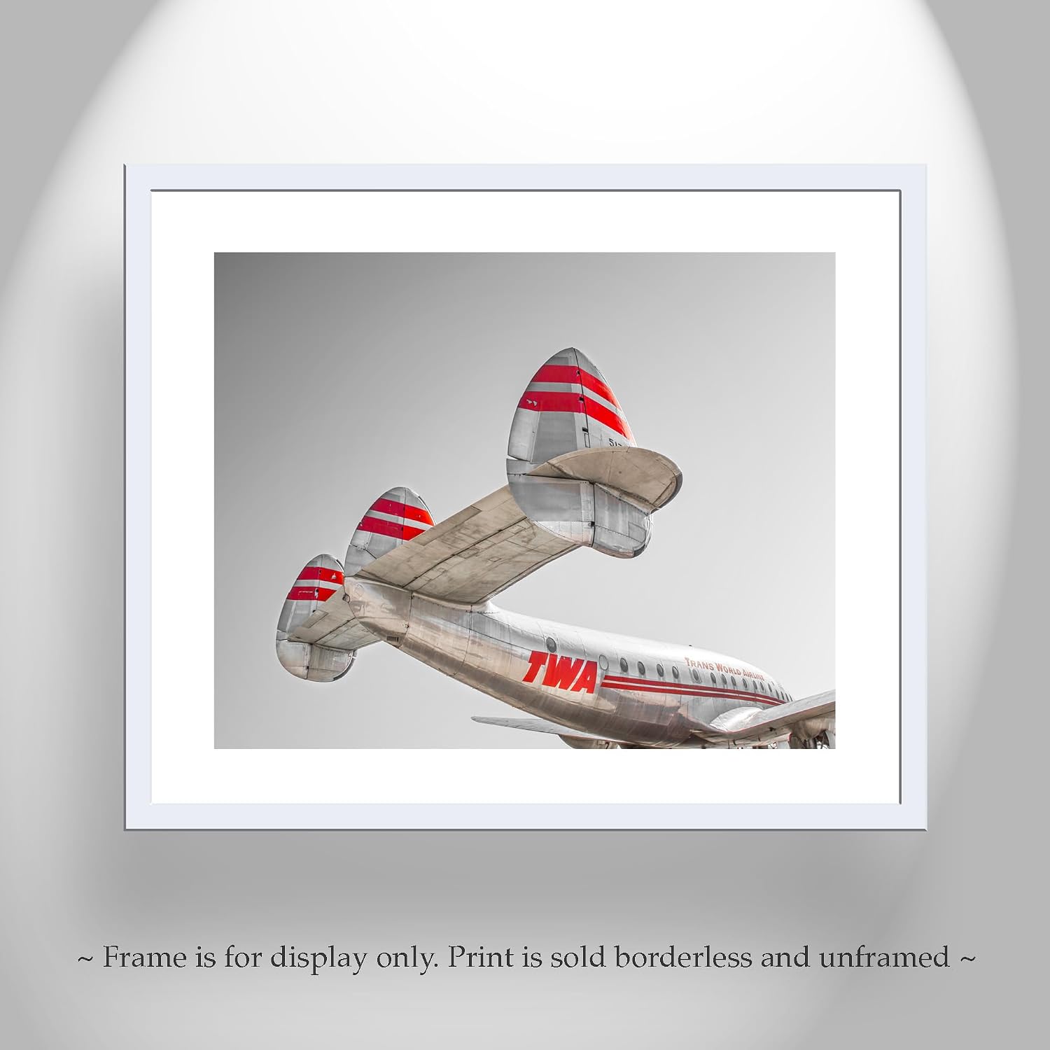 TWA Lockheed Constellation Aircraft Art