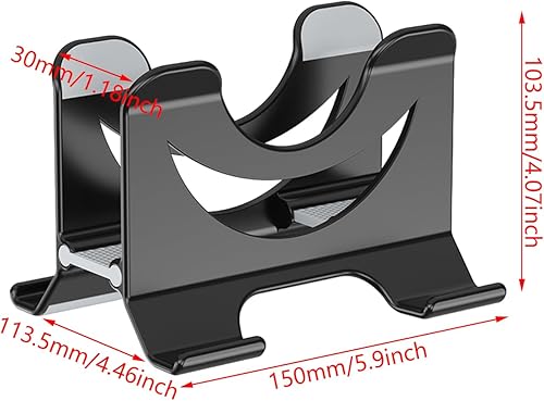 Miniatura 7 de Laptop Vertical Stand Desk Notebook Holder for Desk Space Utilization Multiple Size Compatible Gaming Laptop