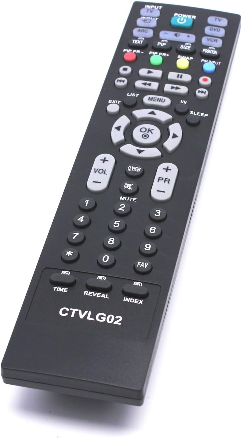 LG Remote Control For TV LCD Plasma LED, Replacement Remote Control for LG 6710900010 32LC2RHA 32LB2R 42PC1R
