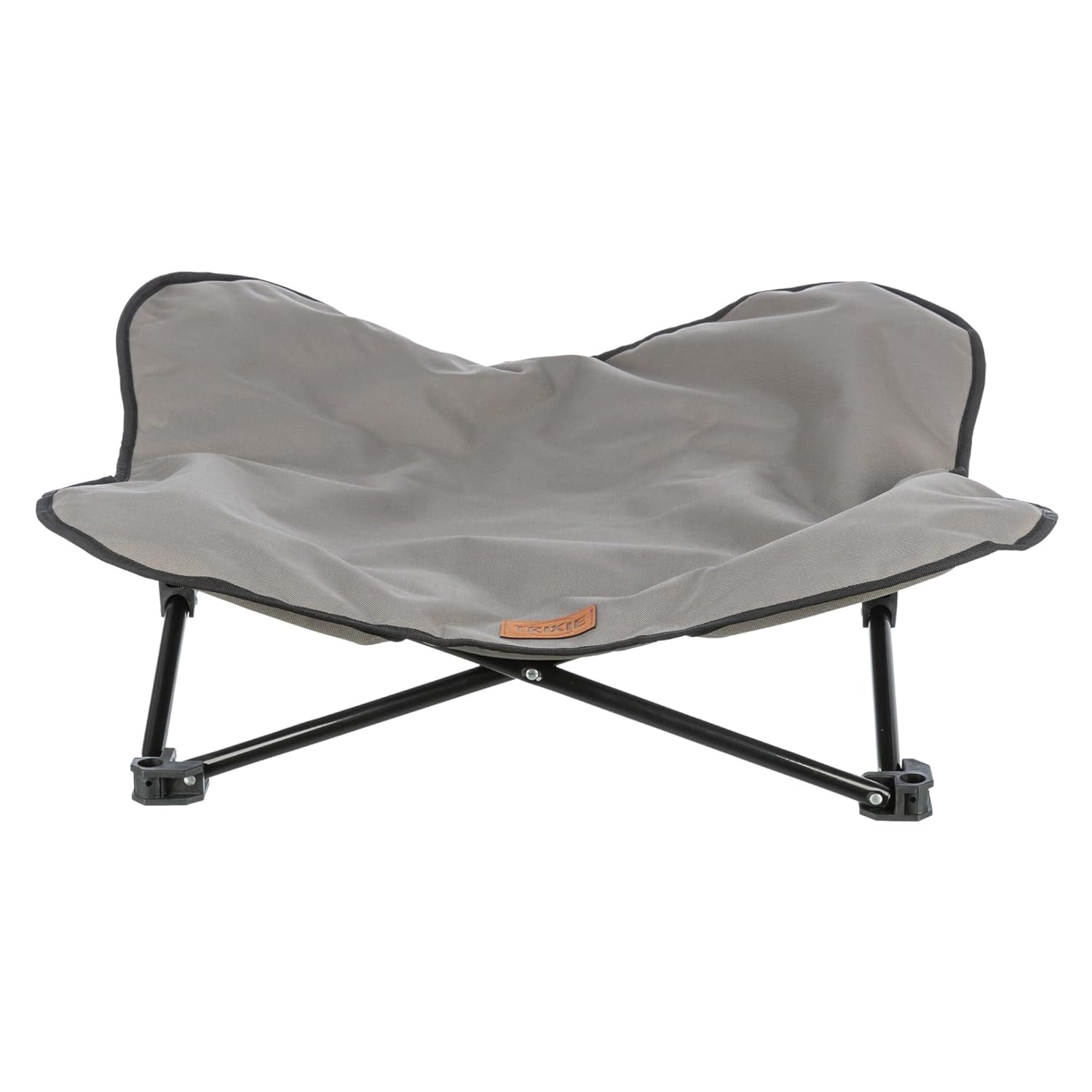 Trixie Camping Cot for Dogs Size S-M - Elevated Dog Bed with Steel Frame Padded Top Outdoor Dog