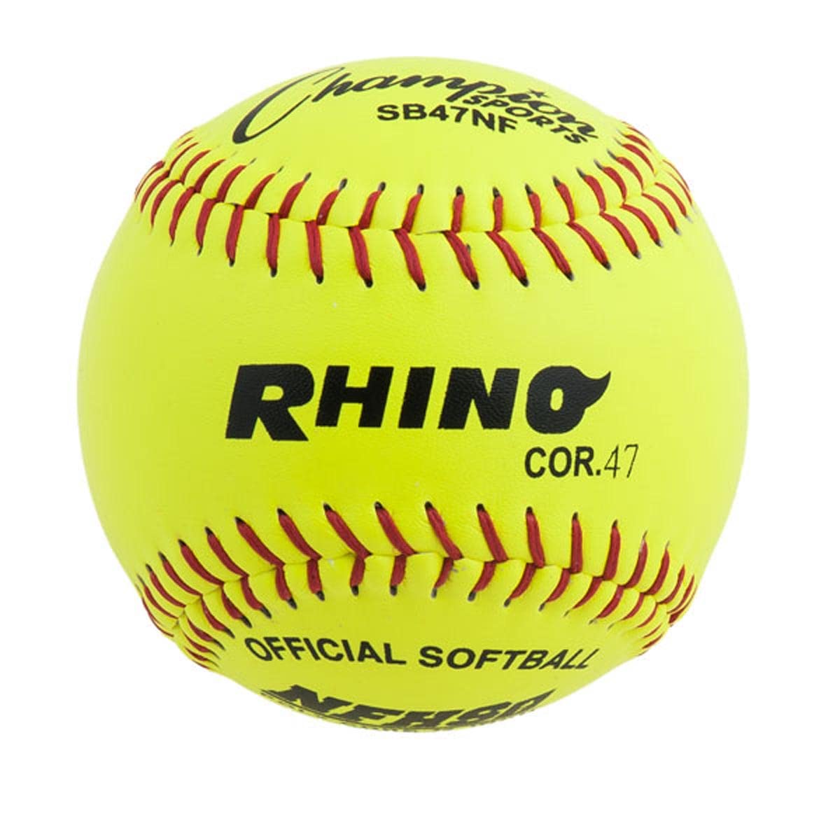 Champion Sports Leather Softball Pack