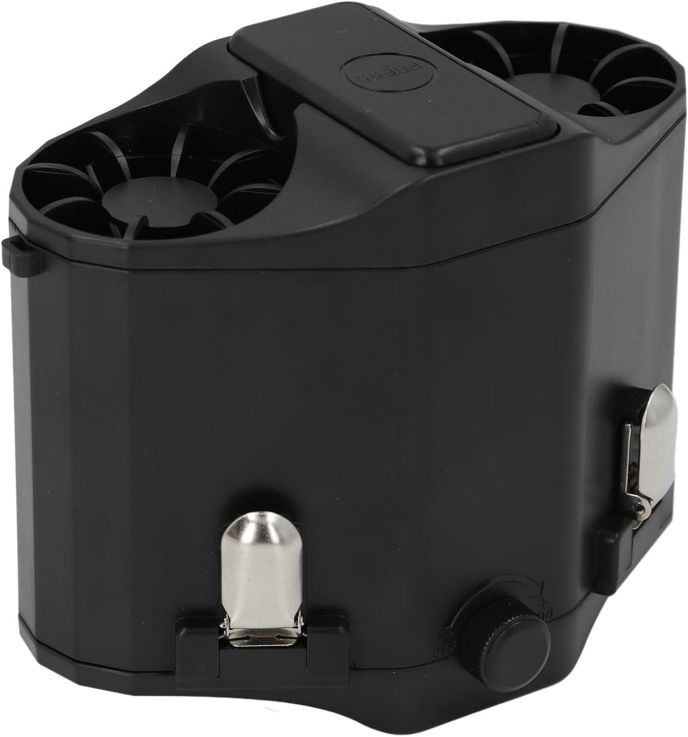 Oumefar Stepless Speed Portable Fan with 10000mAh Battery for Outdoor Work Hiking Camping, Perfect Waist Clamp/Holder Fan Family and Friends