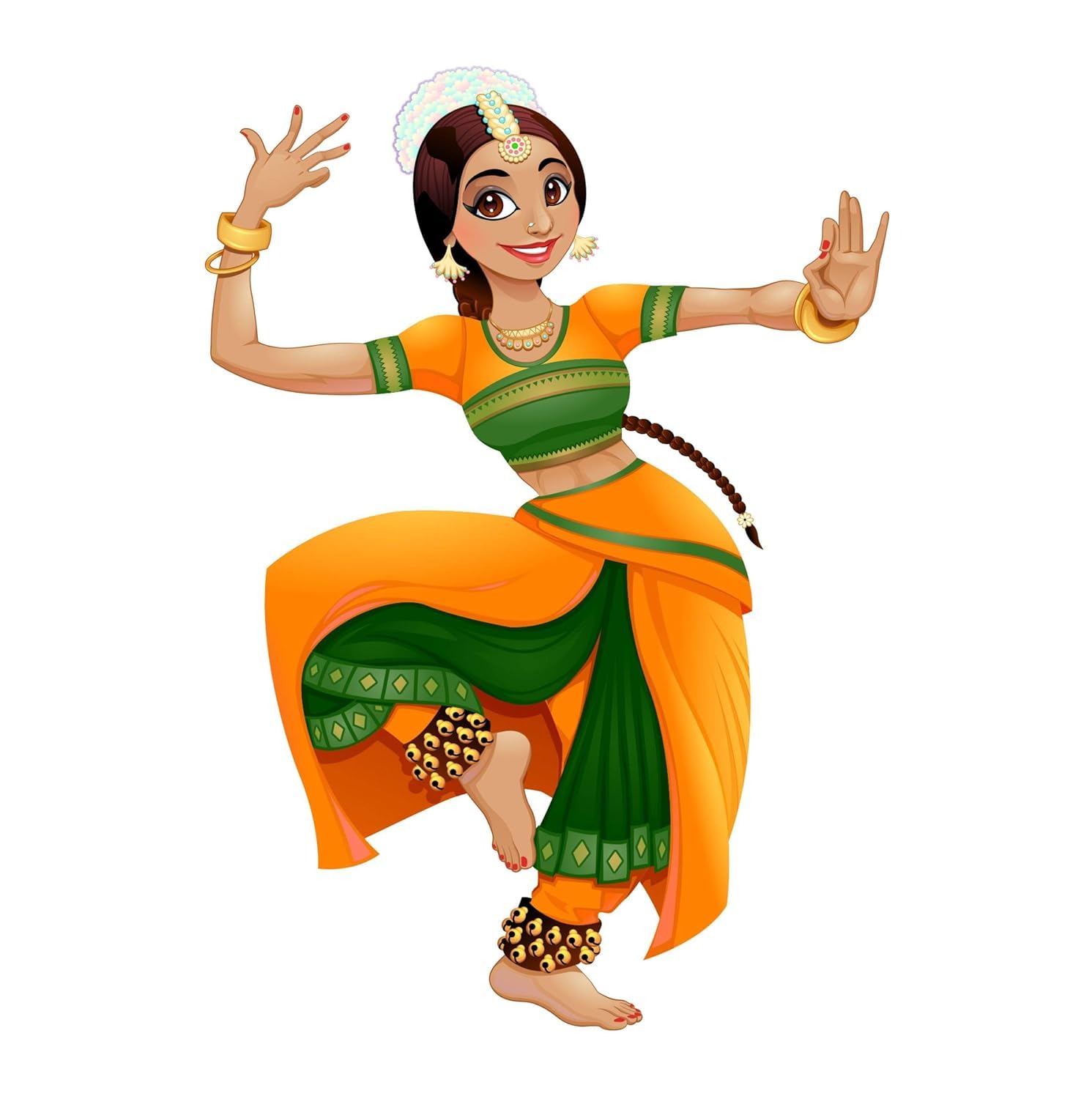 vOlXo Indian kathak Dance Wall Stickers for Wall Decoration (70Cm X 100Cm) A57 (B0D58JB5NR) Amazon Price History, Amazon Price Tracker