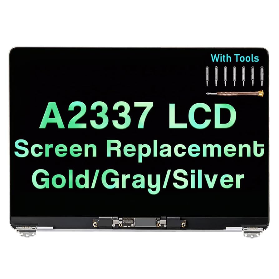 ディスプレイ新品交換済！MacBook Air M1 13 Late 2020 MacBook Air M1,2020,a2337用の交換用LCDディスプレイ,ピンク
