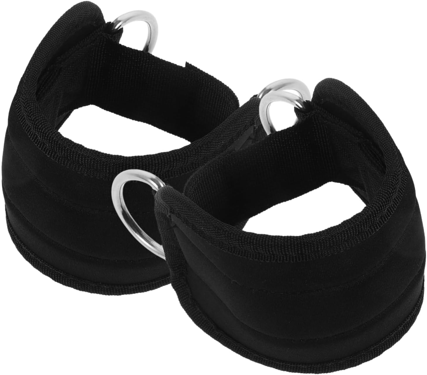 TOYANDONA 2Pcs Ankle Straps for Cable Machines Adjustable Nylon Fitness Attachments for Home Gym for Leg Training and Resistance Workouts