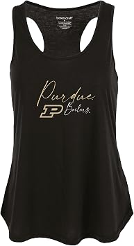 boxercraft Womens NCAA Team Logo Essential Racerback Tank