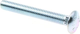 Prime-Line 9063020 Carriage Bolts, 5/16 In.-18 X 2-1/2 In., A307 Grade A Zinc Plated (50 Pack)