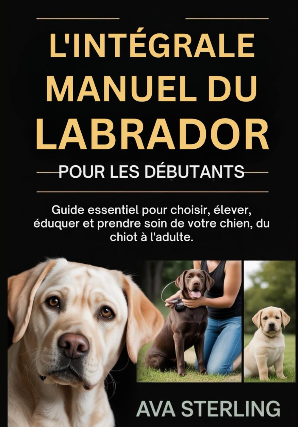 L'INTÉGRALE MANUEL DU LABRADOR POUR LES DÉBUTANTS: Guide essentiel pour choisir, élever, éduquer et prendre soin de votre chien, du chiot à l'adulte. (La Série du Guide du Maître Chien)