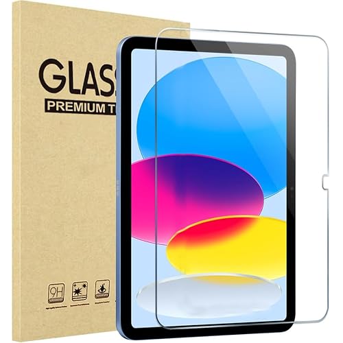 Czartech Tempered Glass Screen Protector Guard for iPad 11th Generation (A16) 2025 / IPad 10th Generation (2022) | Apple Pencil Support, Scratch Resistant, HD Clarity, Smooth Touch (10.9" Inch)