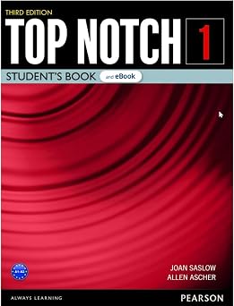 Top Notch Level 1 Students Book & eBook with Digital Resources & App