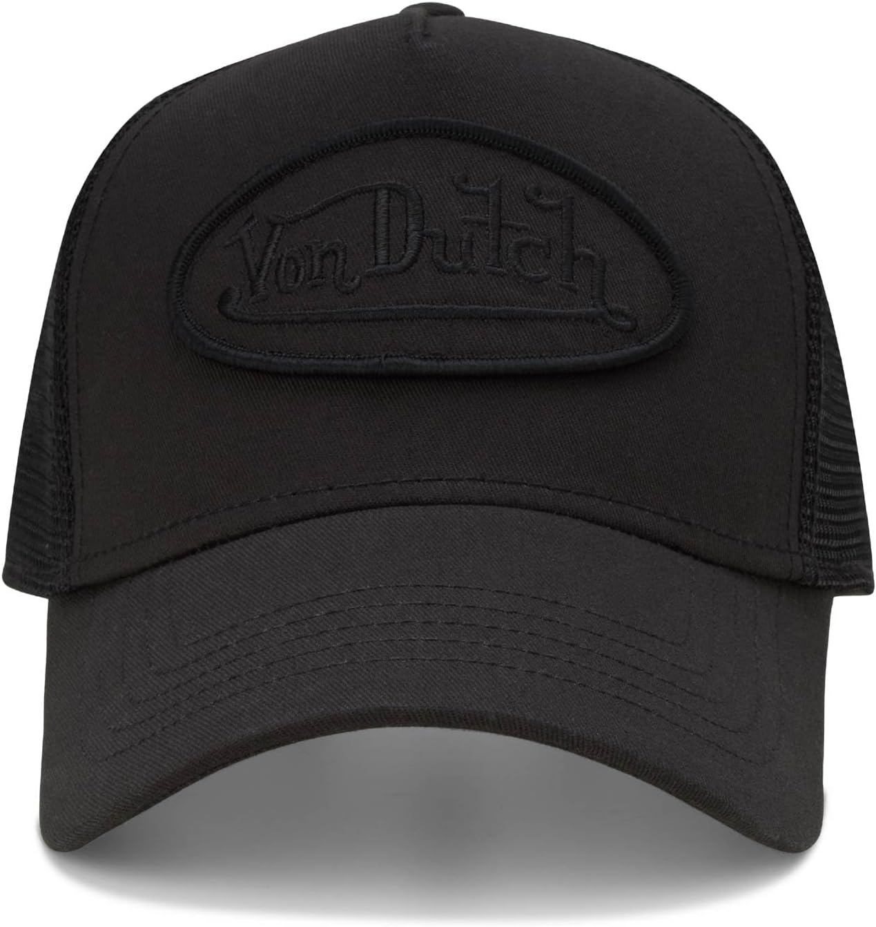 Von Dutch Unisex Trucker Hat - Retro Classic Curved Bill Mesh Back Adjustable Snapback Baseball Cap for Men and Women - Image 7