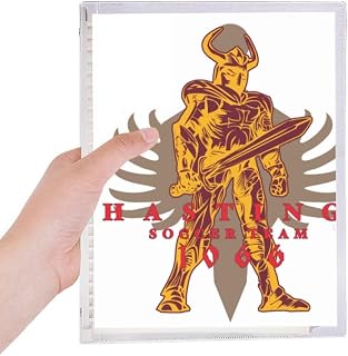Caderno diário de folhas soltas com folhas soltas Culture Brave Saber Warrior da Middle Age
