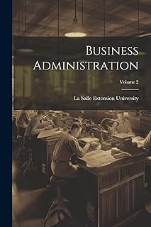 Business Administration; Volume 2