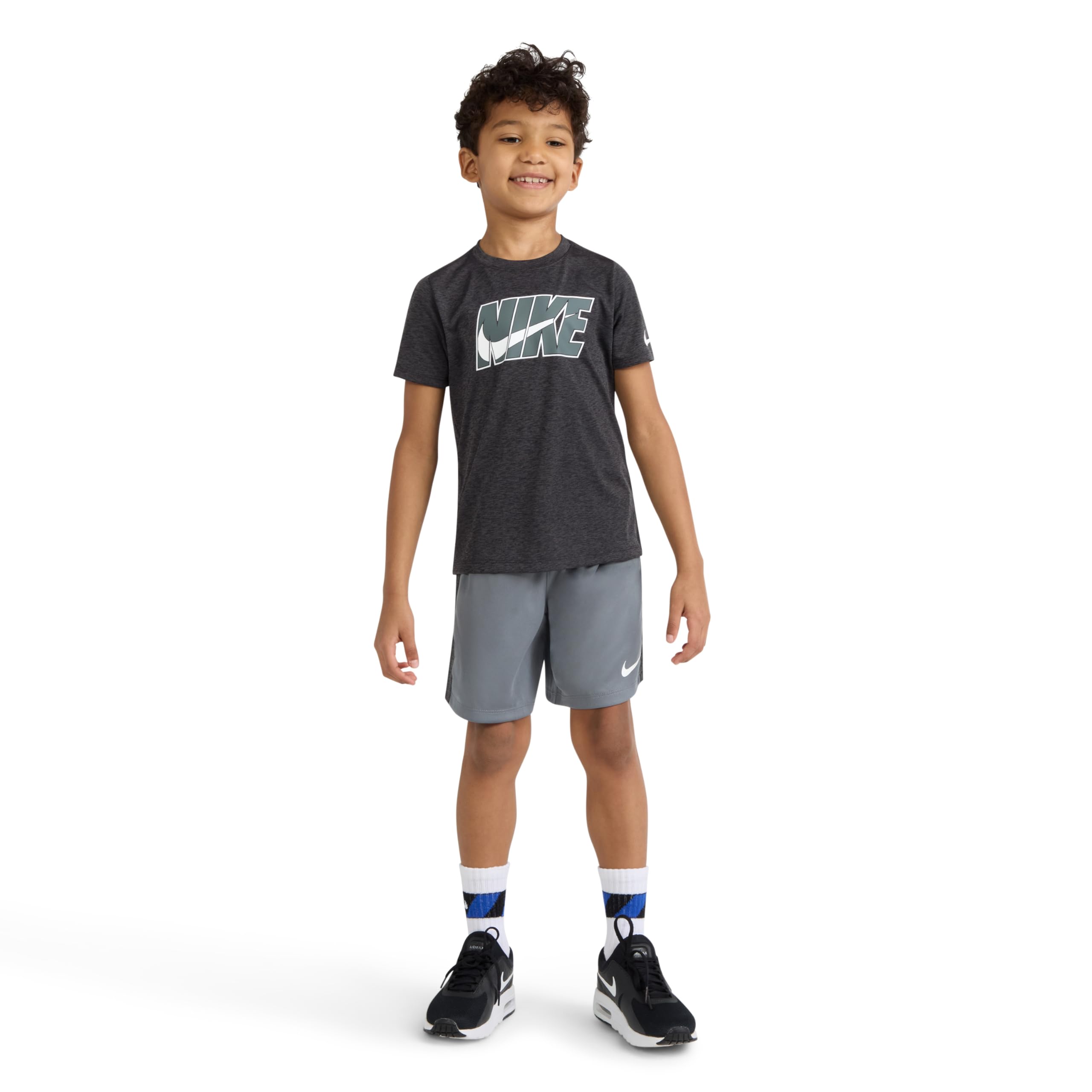 NIKE Baby - Jungen B Nk Dropset Ss Tee Short Set Blender