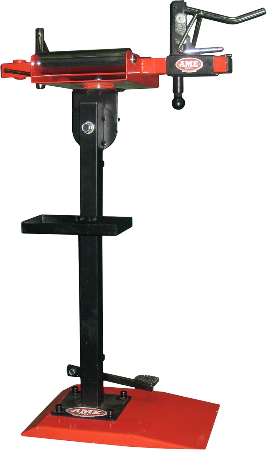 AME INTL Floor Mount Tire Spreader Portable Tire Repair Station