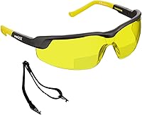 Vista 12 de voltX Gafas de seguridad de lectura bifocales ajustables GT (lente transparente +3.0), ANSI Z87.1+ y CE EN166FT, revestimiento antiniebla, lente