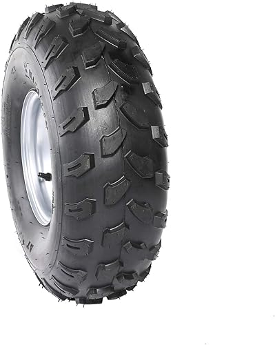 Miniatura 4 de 2 juegos de 19x7-8 delantero y 18x9.5-8 trasero sin cámara neumático con llanta para ATV Go Kart Quad Bike 4 ruedas