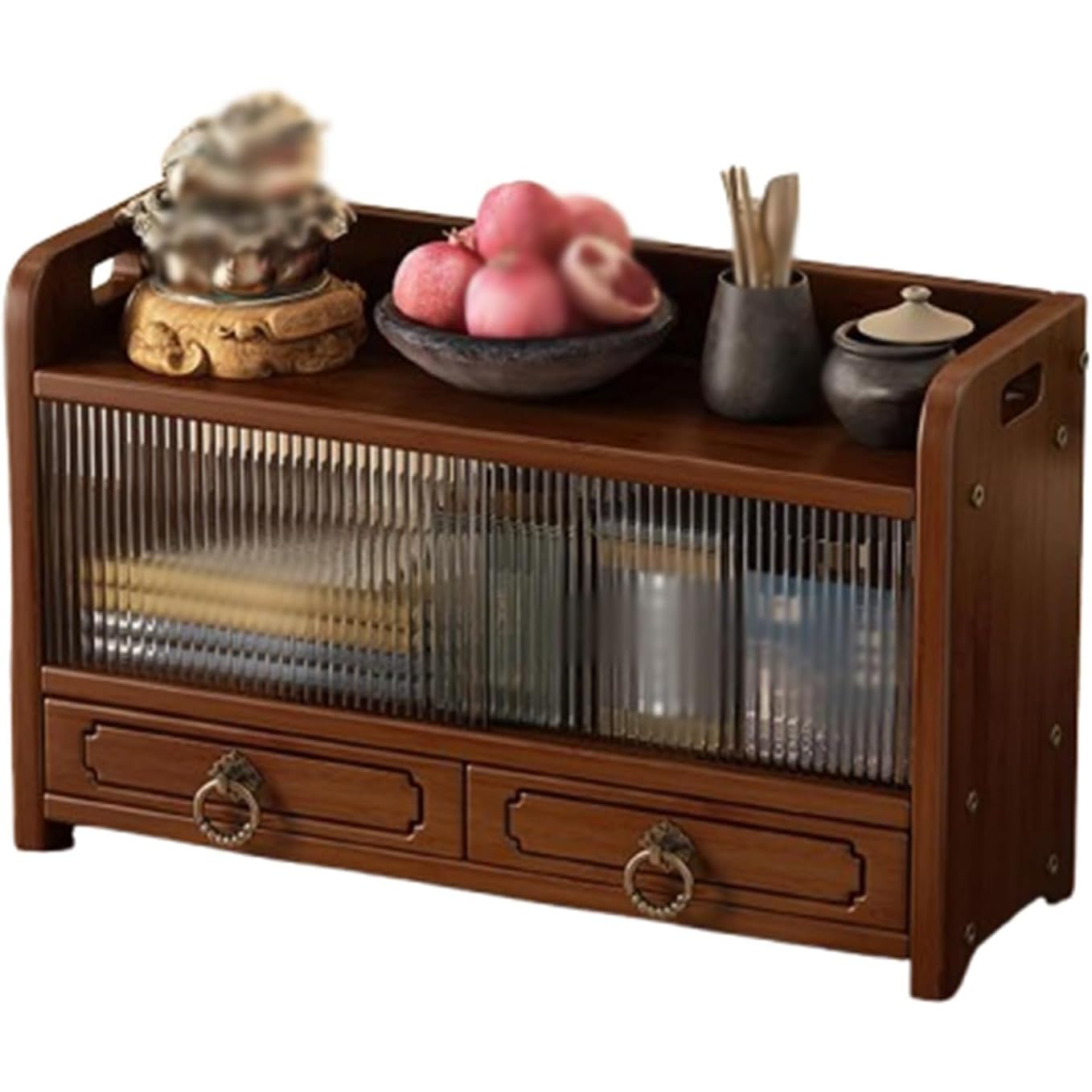 DLLDQBD Multi -purpose Desk Organizer - Storage Cabinet With Drawers(Color:B)