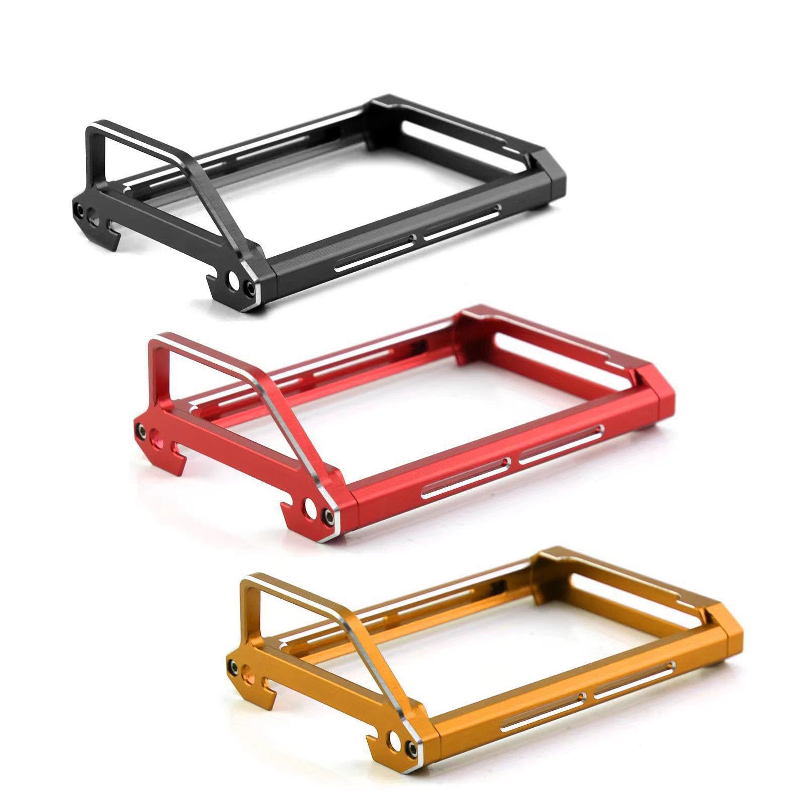 Marco protector compatible con Flysky Noble NB4 RC transmisor de coche, accesorios de receptor de radio remoto, soporte de metal, soporte de carcasa, piezas de actualización