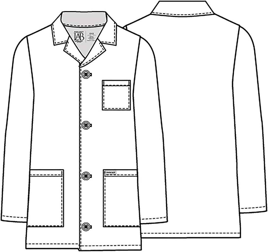 Cherokee Kids Scrubs Lab Coat CK430 - Image 4