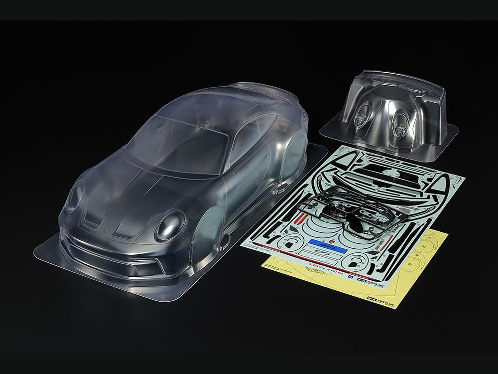 ◤はんどる◢タイサンPORSCHE 911 GT2 スペアボディ Amazon | タミヤ RCスペアパーツ No.1705 SP.1705 1/10RC