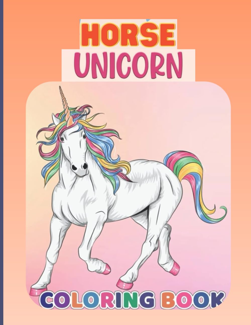StarGleam Coloring Series: unicron horse coloring book: Mystical Unicorn Horse Adventures