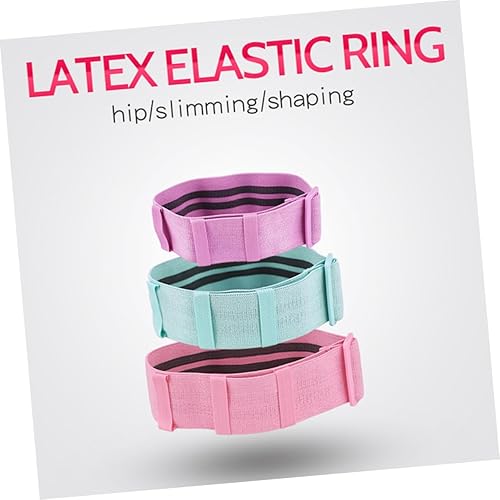 Miniatura 5 de GANAZONO Banda de ejercicio ajustable de resistencia media con lazo elástico grueso antideslizante para mujeres, entrenamiento de cadera y glúteos,