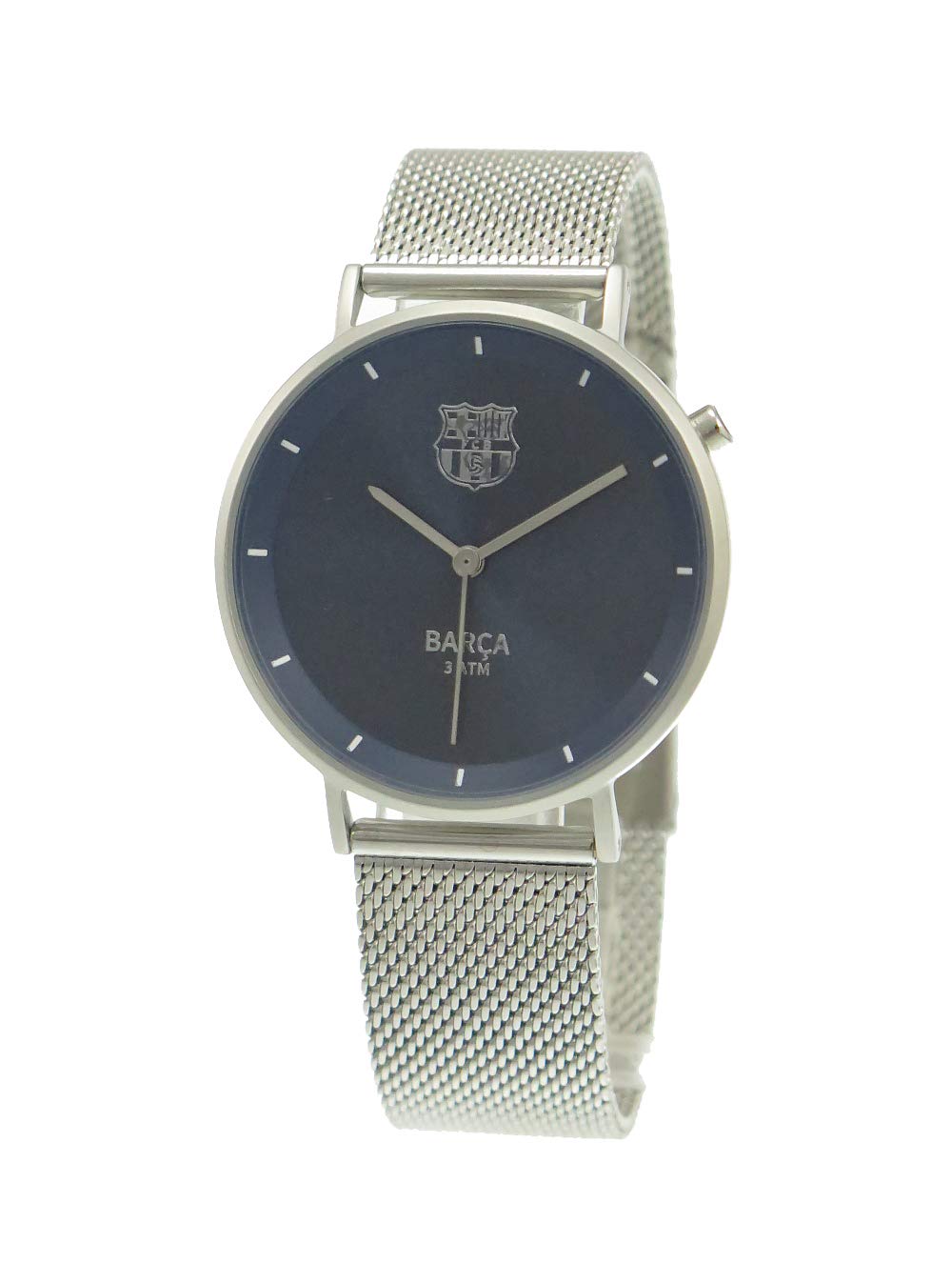 FCB Reloj Hombre Seva Import FCB 7004120 Gris Plateado