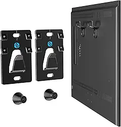 Supcline Suporte de parede para TV sem parafuso para a maioria das TVs de 26 a 100 polegadas de até 90 kg, suporte de TV drywall sem broca, suporte de TV de parede de perfil baixo de 1,18 polegadas,